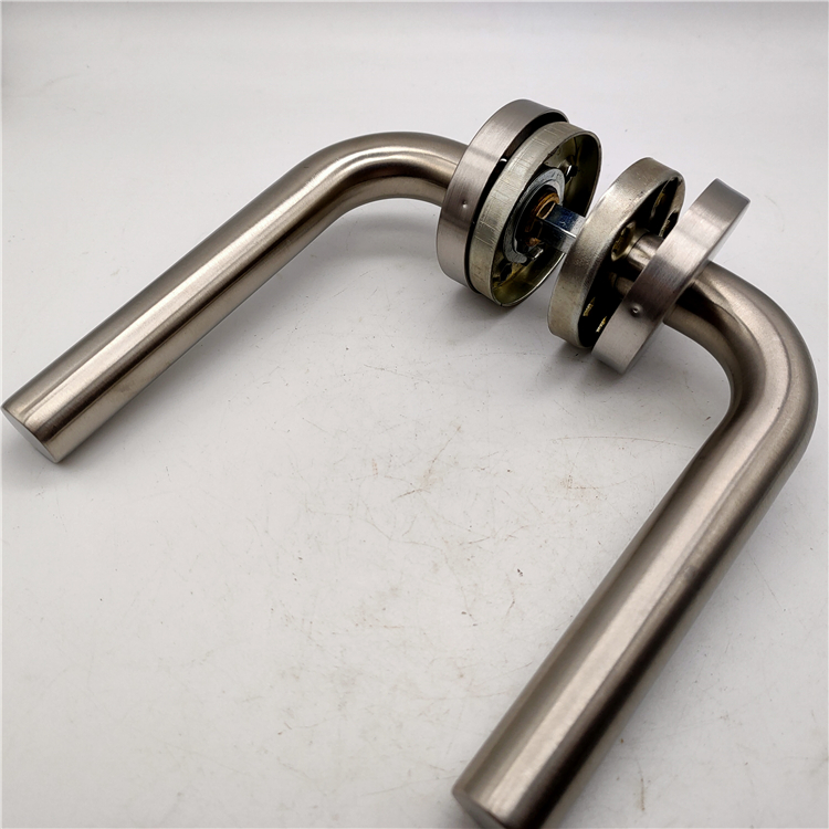 Conjunto de madera principal moderno Diseño de entrada Manijas de