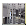 Puerta plegable de doble glaseado con doble glaseado Patio plegable de aluminio