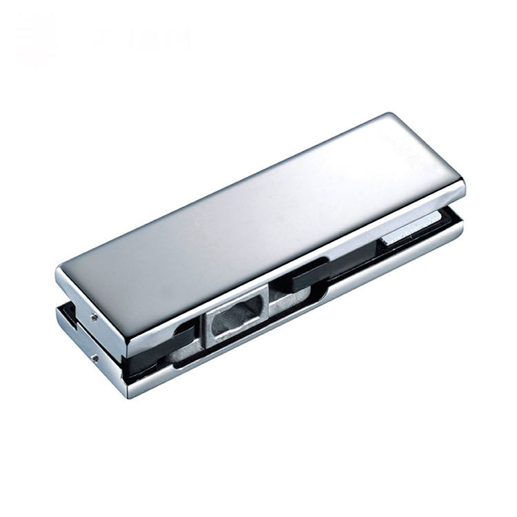 Accesorios de hardware Acero inoxidable sin marco de vidrio Pantalla de pinza