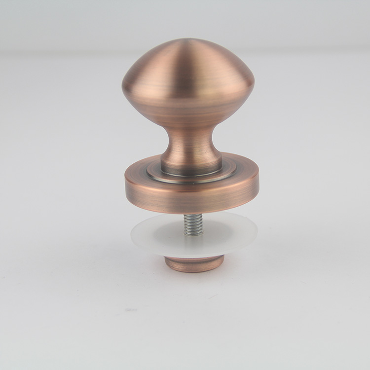 Soltero AC ALUMINIO Aleación de vidrio Perillas de gabinete Pulls Pulls