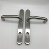 Tirador de puerta de panel estrecho tubular de acero inoxidable 304 para puerta de marco de aluminio