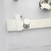 SOS304 Sistema de puerta de vidrio deslizante Sistema de ducha Ducha Hardware Cuarto de baño Montaje de vidrio