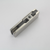 Montaje de parche de puerta de vidrio de baño de espejo de acero inoxidable de nuevo estilo