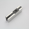Proveedor de fábrica Aleación de aluminio 7.5mm Bisagra de puerta de vidrio Pivot Bottom Patch Fitting