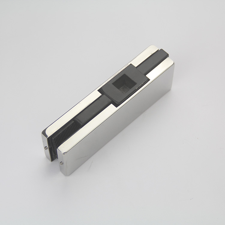 Proveedor de fábrica Aleación de aluminio 7.5mm Bisagra de puerta de vidrio Pivot Bottom Patch Fitting