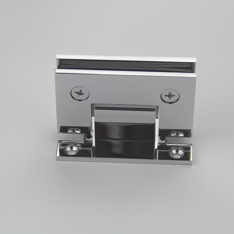 Venta al por mayor de Guangdong, suministro de fábrica, buena calidad, sin marco, ducha, puerta de vidrio, bisagra, hardware para puerta de vidrio, baño