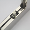 en stock Accesorio de parche de pivote de puerta de esquina superior de alta calidad para puerta de vidrio sin marco