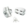 Cerradura de accesorios de puertas de vidrio de acero inoxidable SSS
